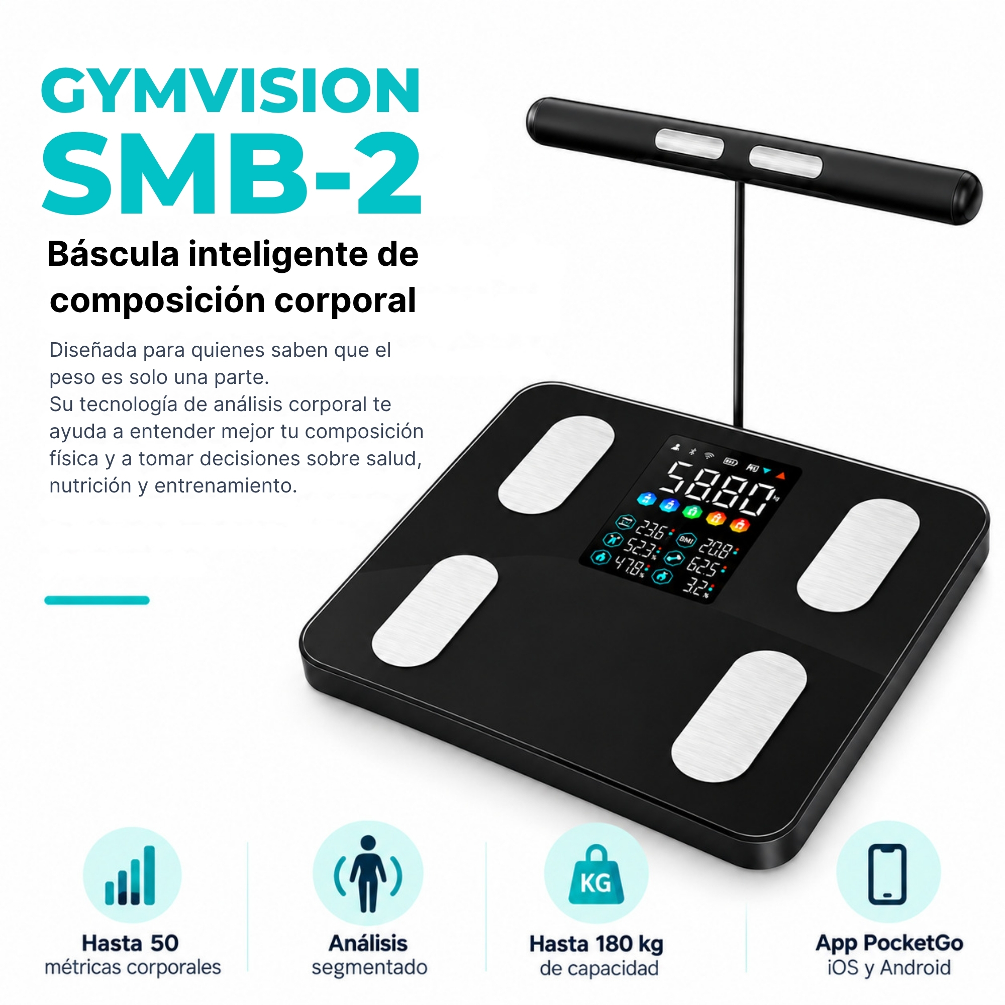 SMB-2 Báscula de Composición Corporal - Imagen 3