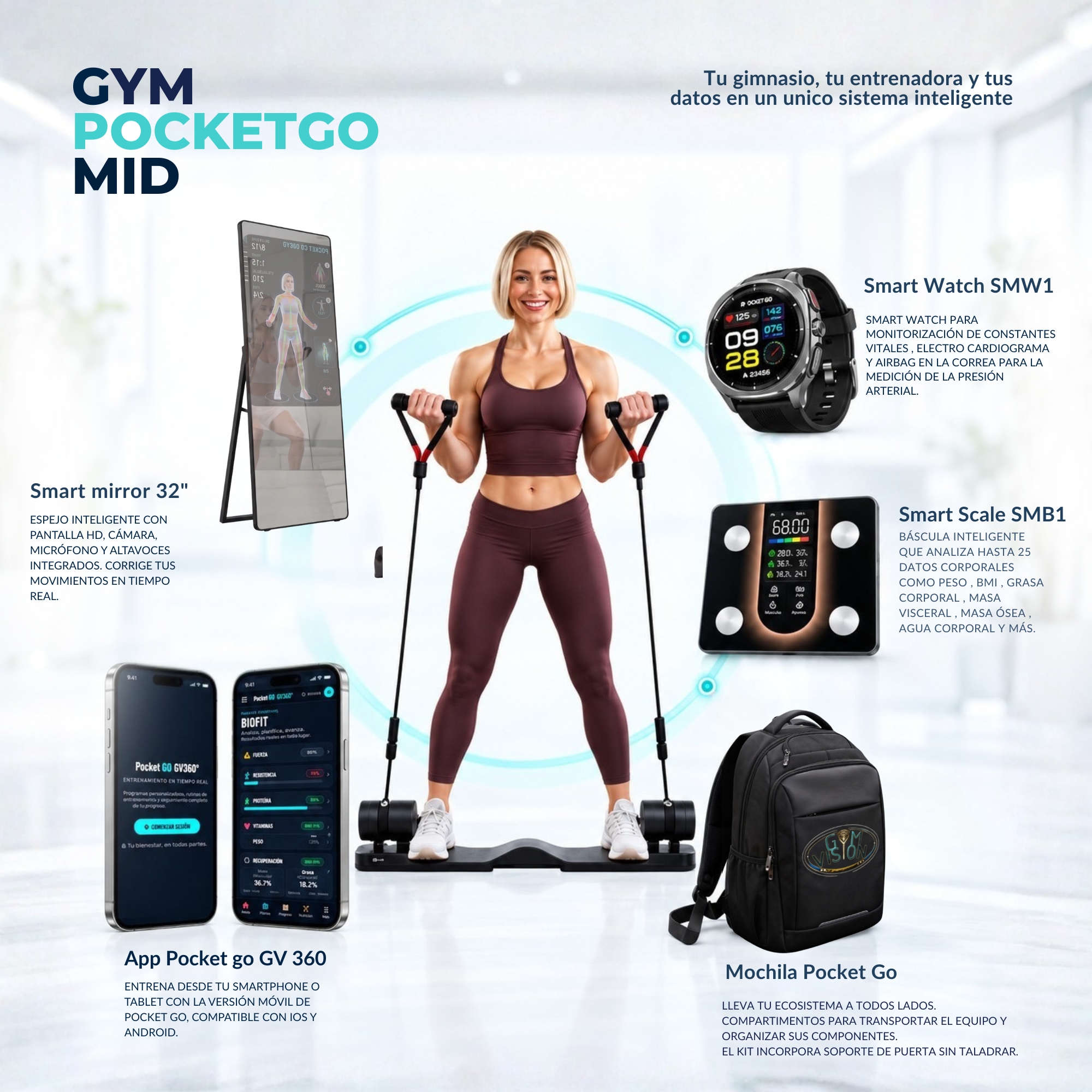 GYM POCKETGO MID - Imagen 3