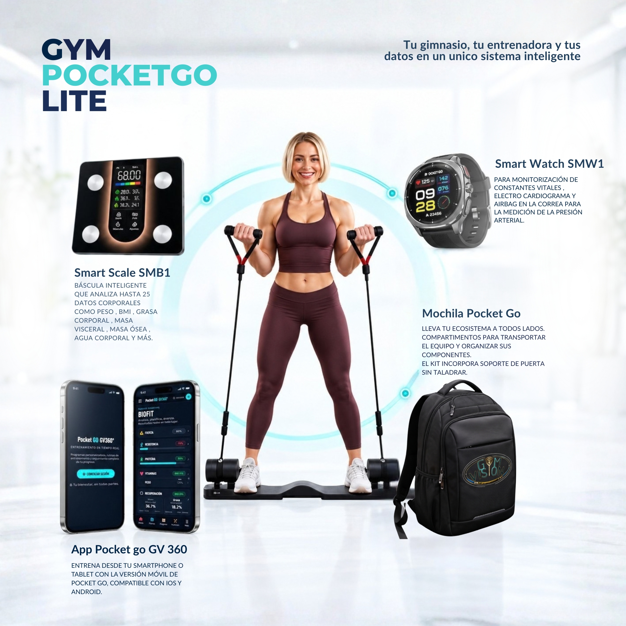 GYM POCKETGO LITE - Imagen 3