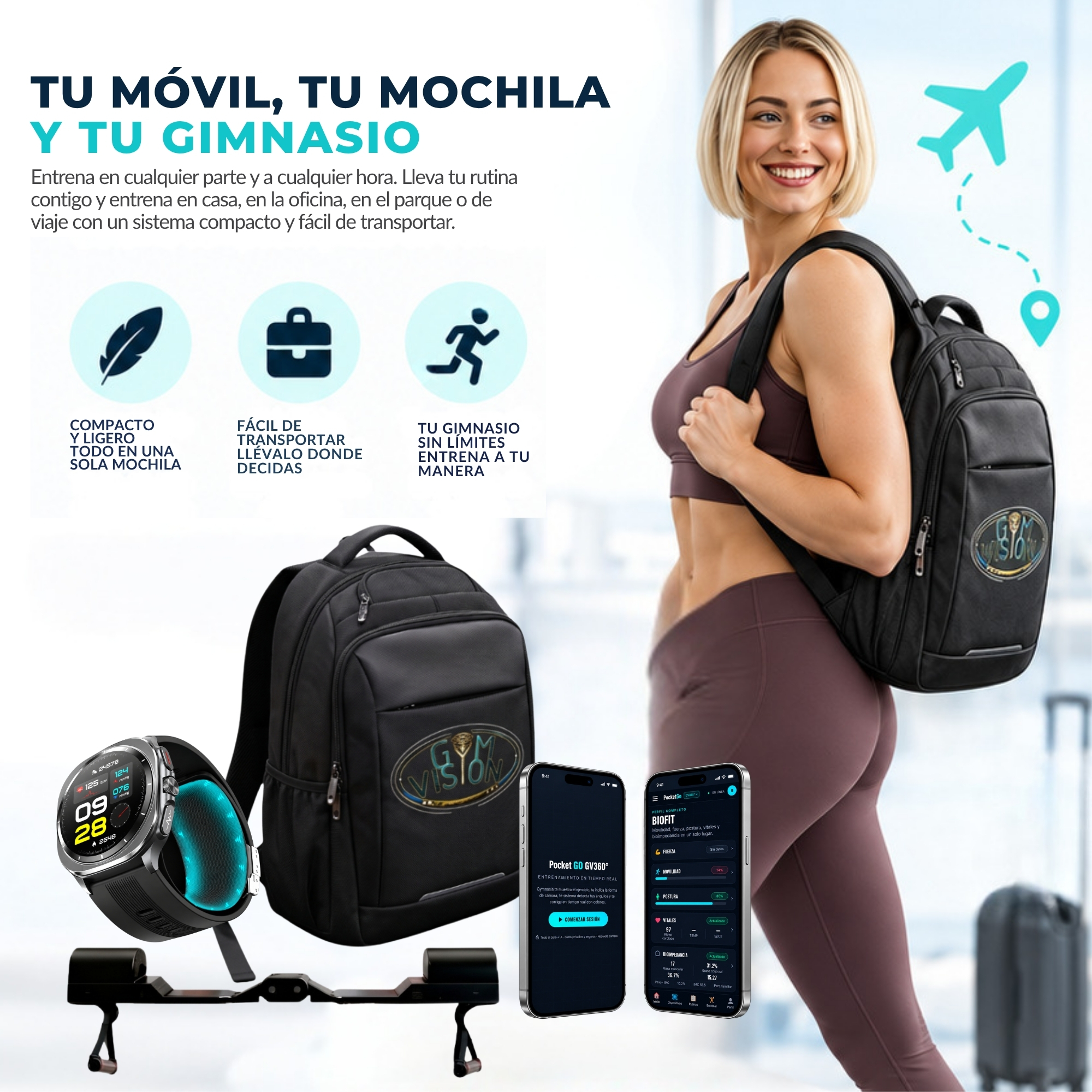 GYM POCKETGO LITE - Imagen 9